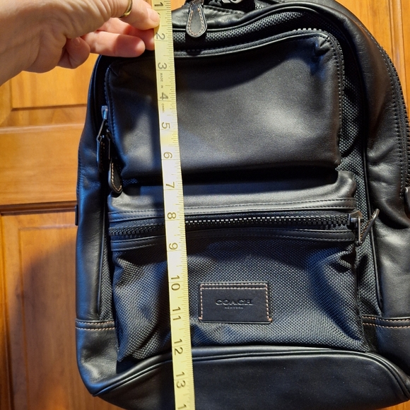 Coach Black Leather Men's Bag - Picture 12 of 12